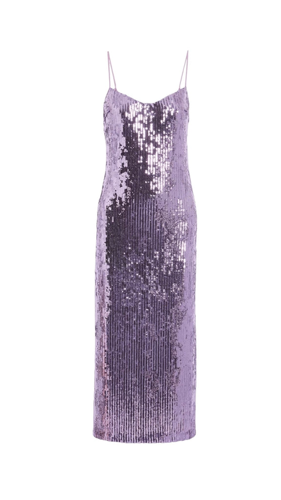 RENT Galvan | Purple Sequin Dress | One Hit Wonders