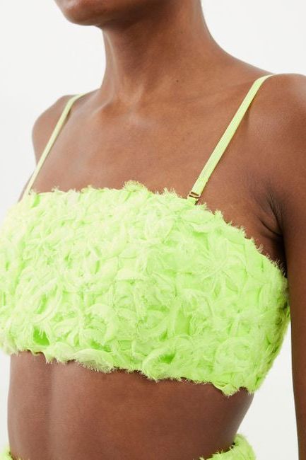 Rent RENT Aje Quintette Lattice Maxi Skirt and Bandeau Top (RRP £555) – designer dress hire in UK sizes 8–16 from One Hit Wonders