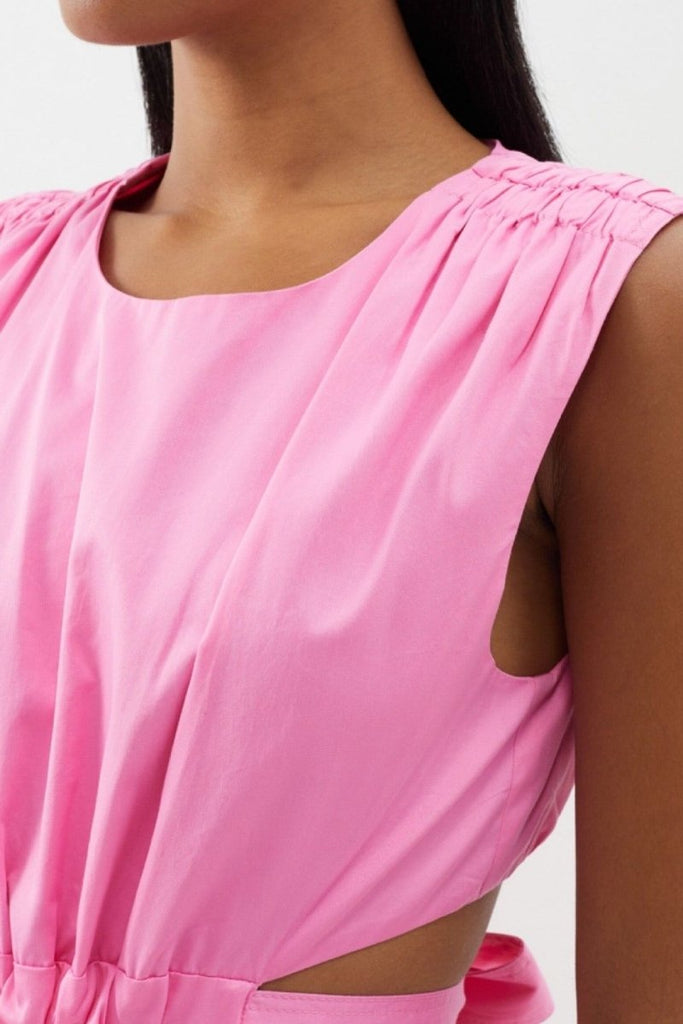 Rent RENT Aje Zorina Bubblegum Pink (RRP £380) – designer dress hire in UK sizes 8–16 from One Hit Wonders