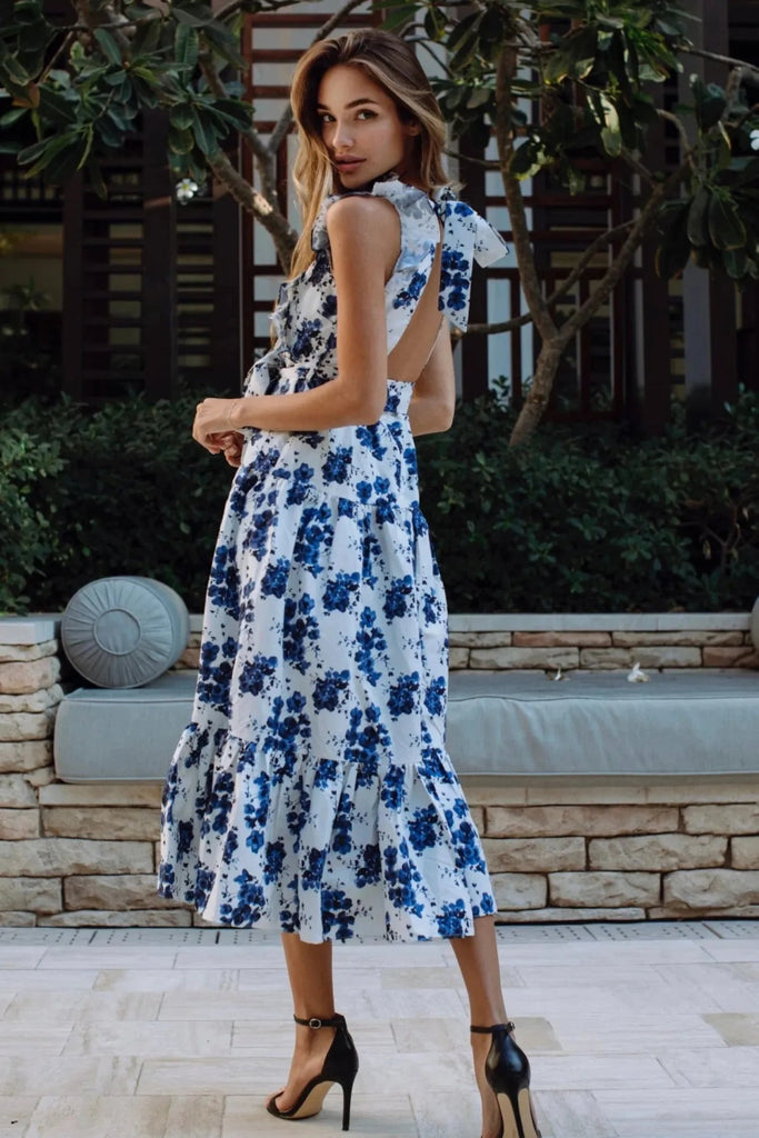 Rent RENT Anne Louise Boutique Gardenia Floral (RRP £89) – designer dress hire in UK sizes 8–16 from One Hit Wonders