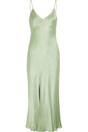 Rent RENT Bec & Bridge Crest Midi Dress Green (RRP £220) – designer dress hire in UK sizes 8–16 from One Hit Wonders