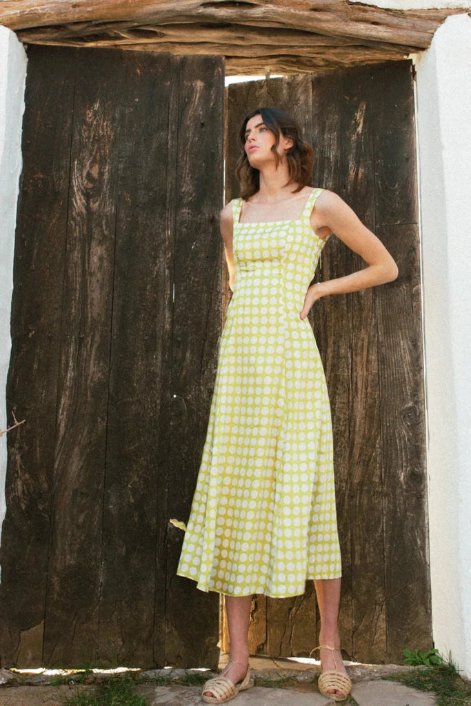 Rent RENT De La Vali Bandana Dress (RRP £450) – designer dress hire in UK sizes 8–16 from One Hit Wonders