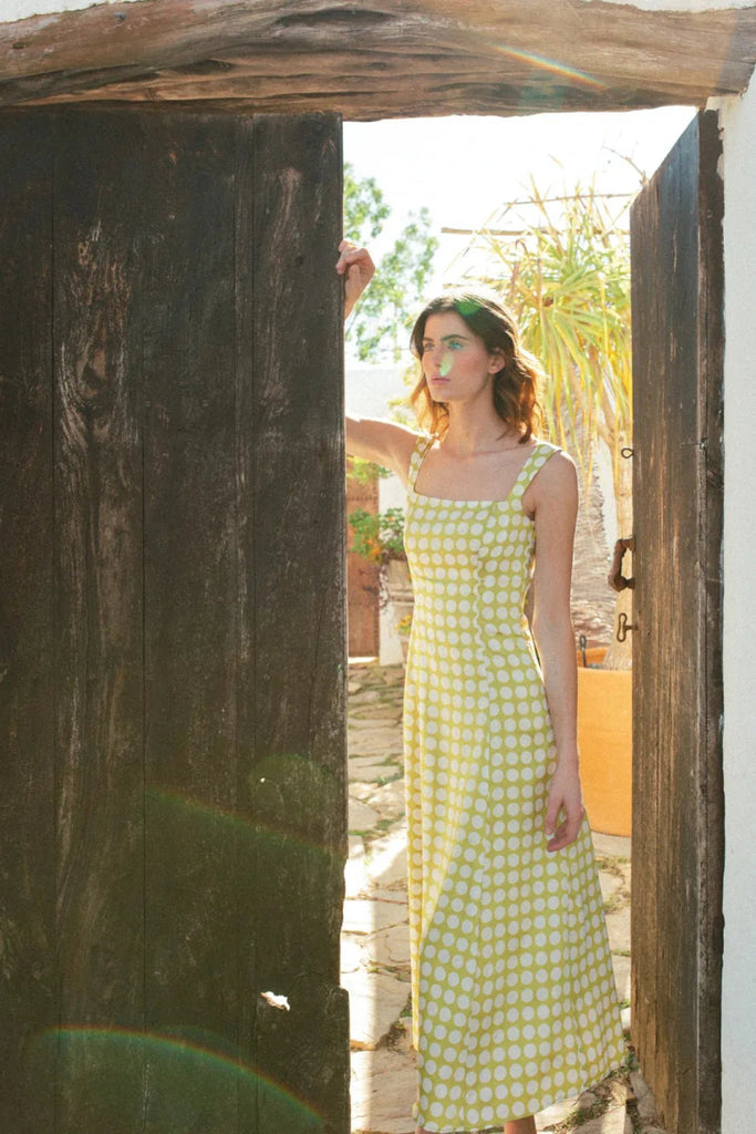 Rent RENT De La Vali Bandana Dress (RRP £450) – designer dress hire in UK sizes 8–16 from One Hit Wonders