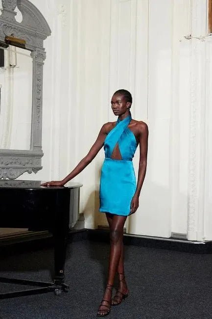 Rent RENT De La Vali Rita Mini Dress (RRP £230) – designer dress hire in UK sizes 8–16 from One Hit Wonders