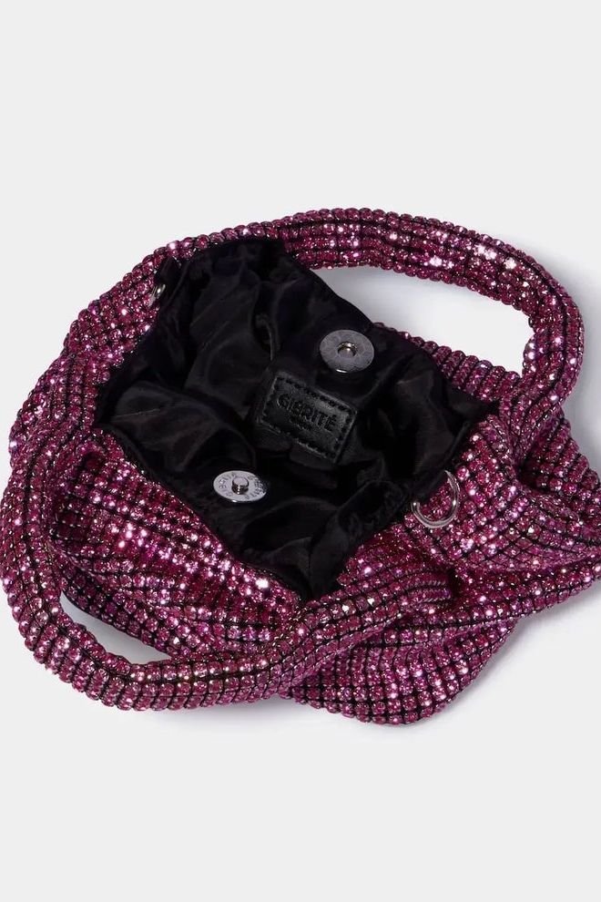 Rent RENT Giarité Pink Rhinestone Crystal Brilly (RRP £185) – designer dress hire in UK sizes 8–16 from One Hit Wonders