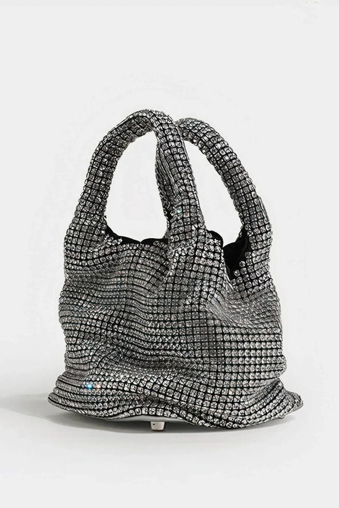 Rent RENT Giarité Silver Rhinestone Crystal Brilly (RRP £185) – designer dress hire in UK sizes 8–16 from One Hit Wonders