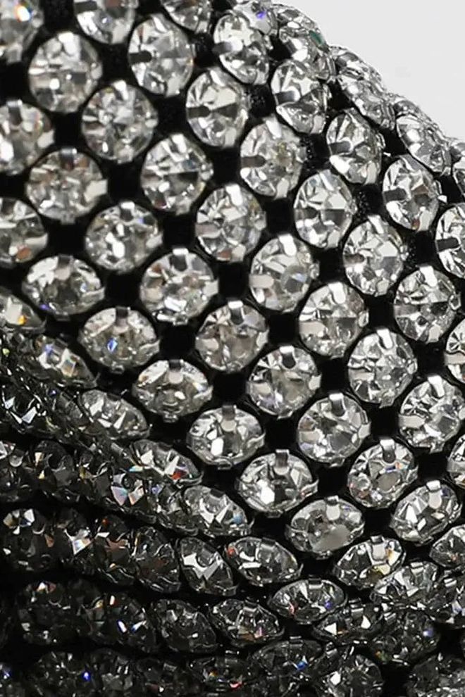 Rent RENT Giarité Silver Rhinestone Crystal Brilly (RRP £185) – designer dress hire in UK sizes 8–16 from One Hit Wonders