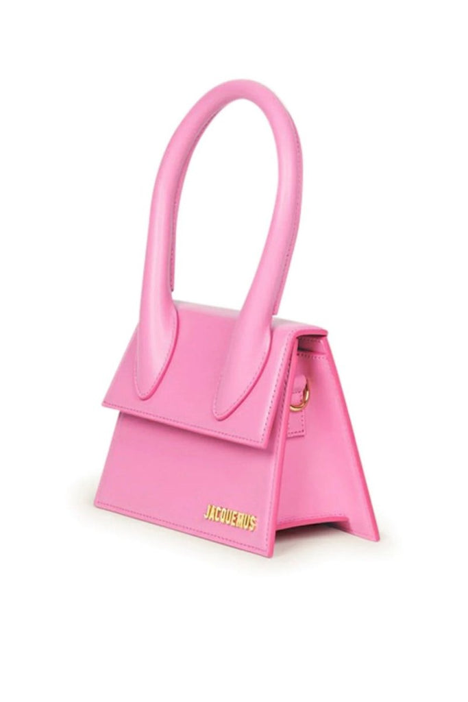 Rent RENT Jacquemus Le Chiquito Moyen Pink (RRP £625) – designer dress hire in UK sizes 8–16 from One Hit Wonders