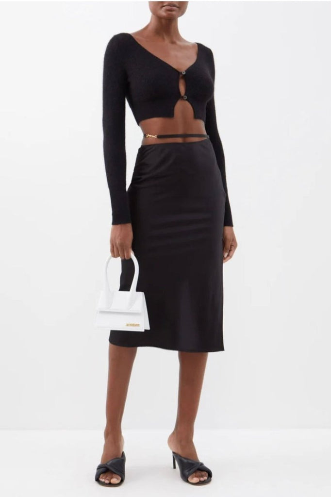 Rent RENT Jacquemus Le Chiquito Moyen White (RRP £625) – designer dress hire in UK sizes 8–16 from One Hit Wonders