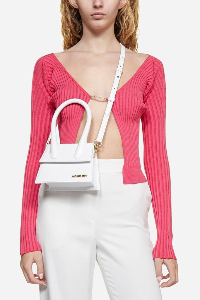 Rent RENT Jacquemus Le Chiquito Moyen White (RRP £625) – designer dress hire in UK sizes 8–16 from One Hit Wonders