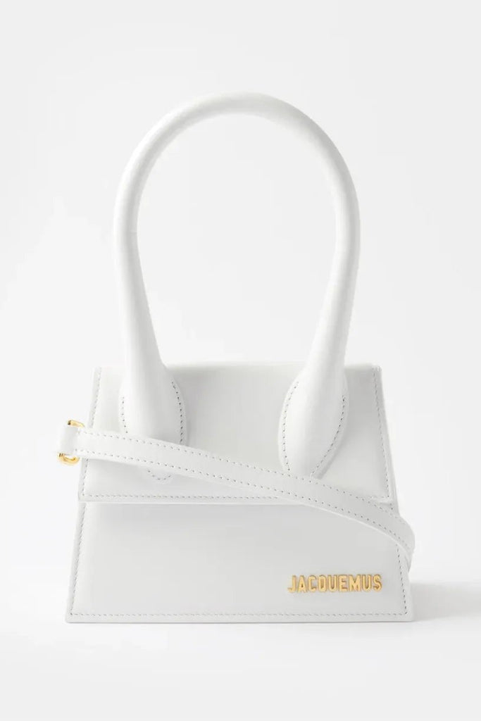 Rent RENT Jacquemus Le Chiquito Moyen White (RRP £625) – designer dress hire in UK sizes 8–16 from One Hit Wonders