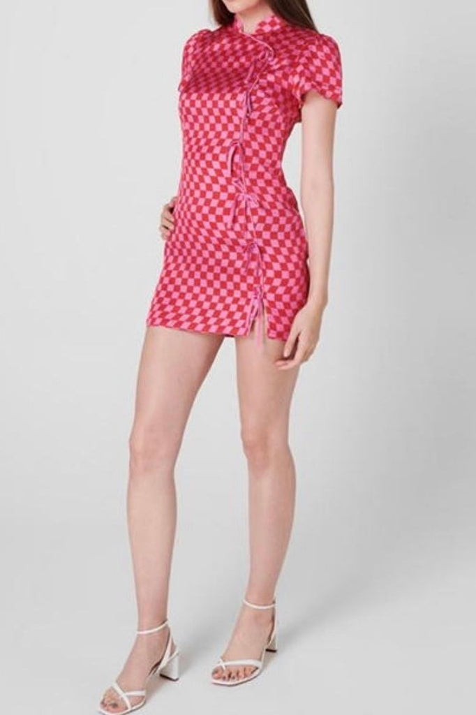 Rent RENT Kitri Harlow Dress (RRP £135) – designer dress hire in UK sizes 8–16 from One Hit Wonders