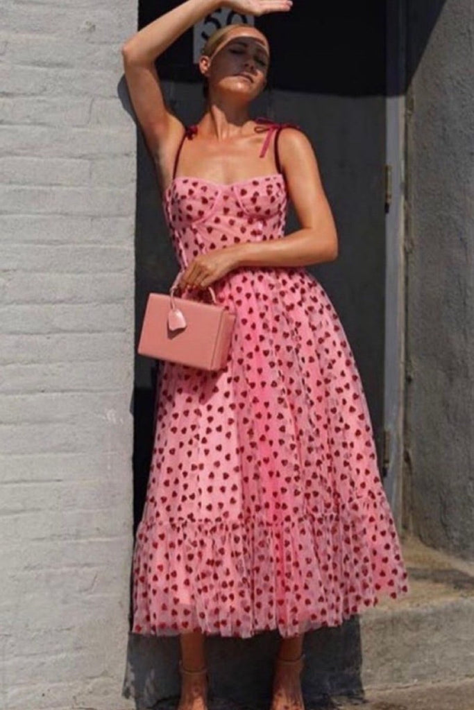 Rent RENT Lirika Matoshi Heart Corset Midi Dress (RRP £359) – designer dress hire in UK sizes 8–16 from One Hit Wonders