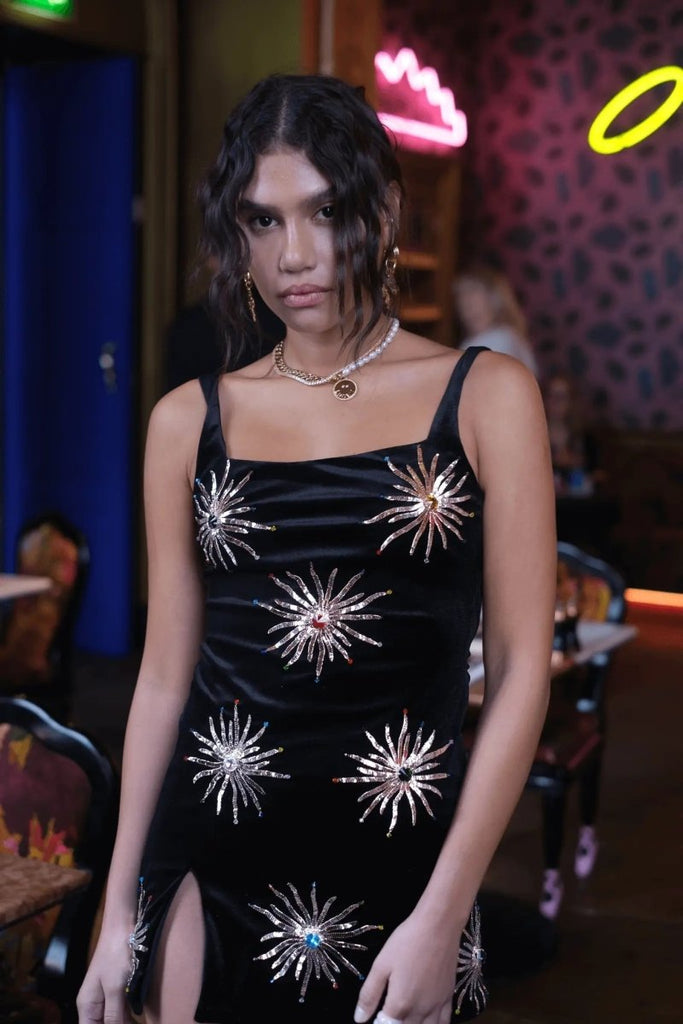 Rent RENT Oceanus Callie Dress (RRP £460) – designer dress hire in UK sizes 8–16 from One Hit Wonders