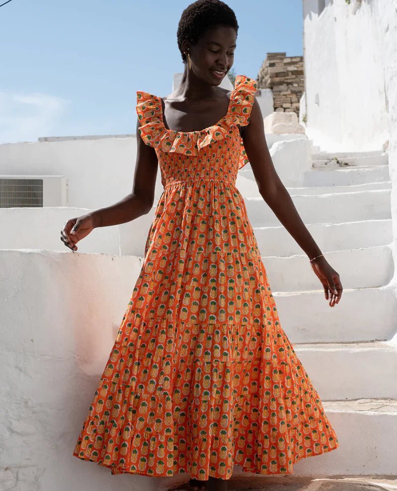 RENT Pink City Prints Susie Pineapple (RRP £185) RENT Pink City Prints Susie Pineapple (RRP £185)