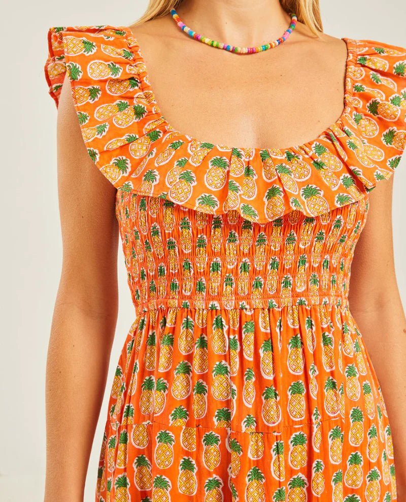 pink city prints susie dress For the glow-getters the Neon Stripe Susie dress is flying out