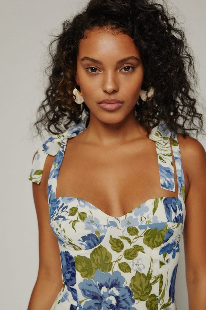 Rent RENT Reformation Nadira Dress (RRP £300) – designer dress hire in UK sizes 8–16 from One Hit Wonders