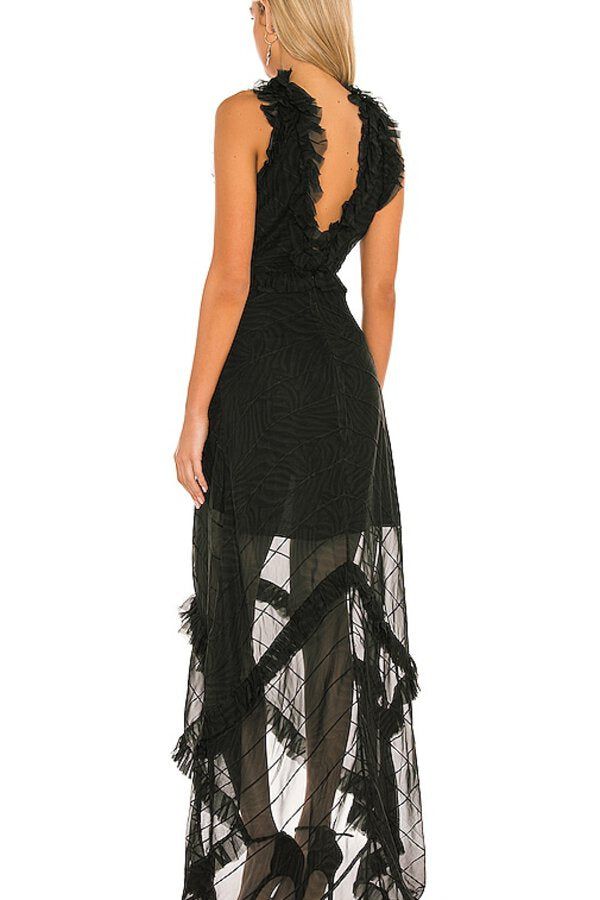 Rent RENT Retrofête Dina Dress Dark Zebra (RRP £549) – designer dress hire in UK sizes 8–16 from One Hit Wonders