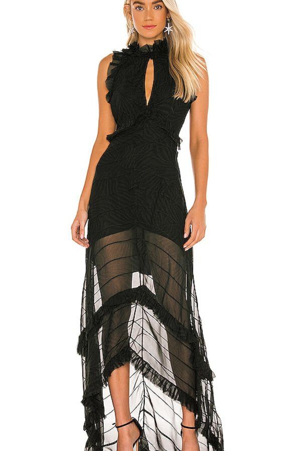 Rent RENT Retrofête Dina Dress Dark Zebra (RRP £549) – designer dress hire in UK sizes 8–16 from One Hit Wonders