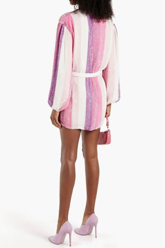 Rent RENT Retrofête Gabrielle Pink (RRP £546) – designer dress hire in UK sizes 8–16 from One Hit Wonders