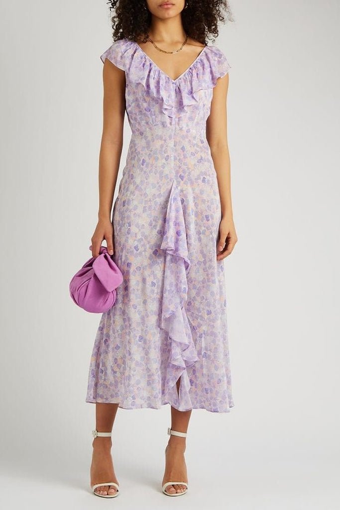 Rent RENT Rixo Antoinette Dress (RRP £315) – designer dress hire in UK sizes 8–16 from One Hit Wonders