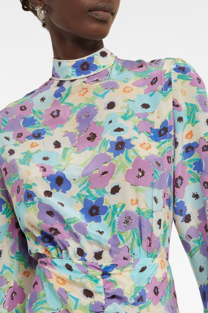 Rent RENT Rixo Dani Floral (RRP £382) – designer dress hire in UK sizes 8–16 from One Hit Wonders