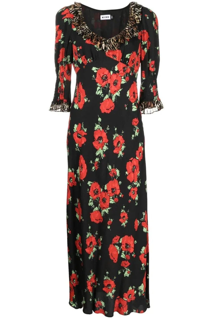 Rent RENT Rixo Juliette (RRP £295) – designer dress hire in UK sizes 8–16 from One Hit Wonders