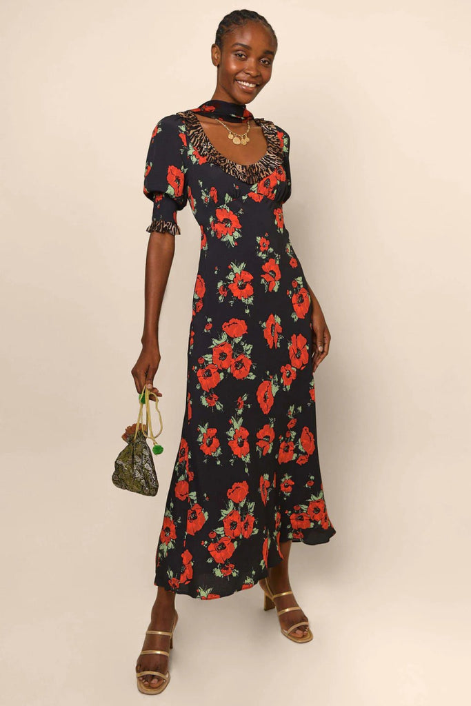Rent RENT Rixo Juliette (RRP £295) – designer dress hire in UK sizes 8–16 from One Hit Wonders