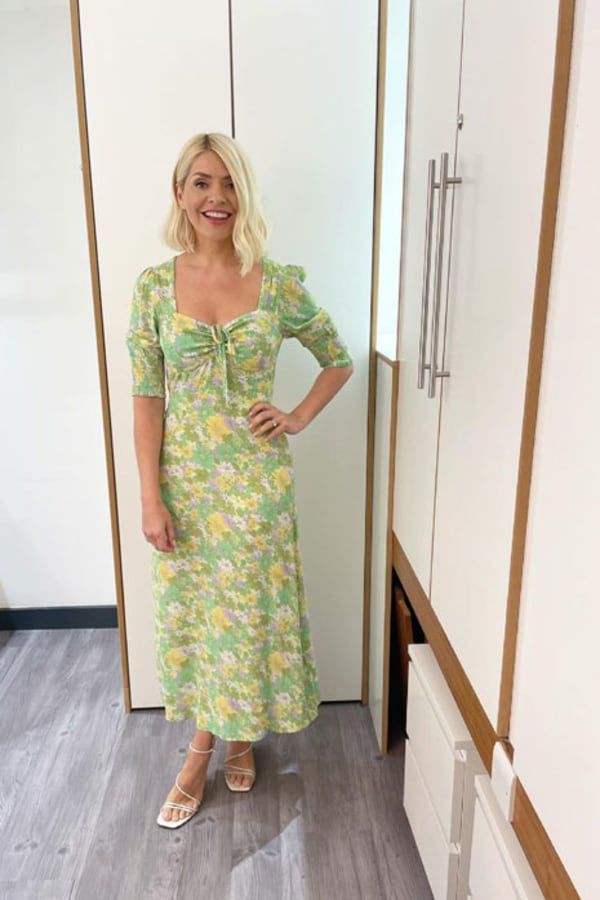 Rent RENT Rixo Luisa Dress (RRP £265) – designer dress hire in UK sizes 8–16 from One Hit Wonders