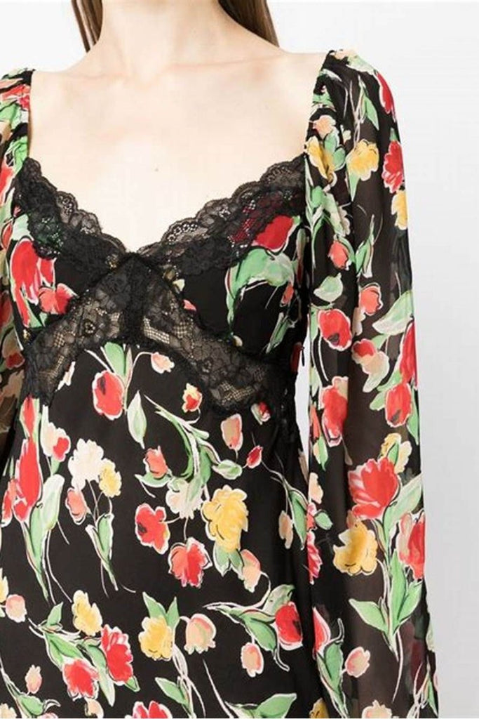 Rent RENT Rixo Thaleena (RRP £285) – designer dress hire in UK sizes 8–16 from One Hit Wonders