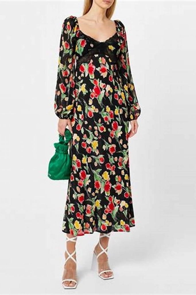 Rent RENT Rixo Thaleena (RRP £285) – designer dress hire in UK sizes 8–16 from One Hit Wonders