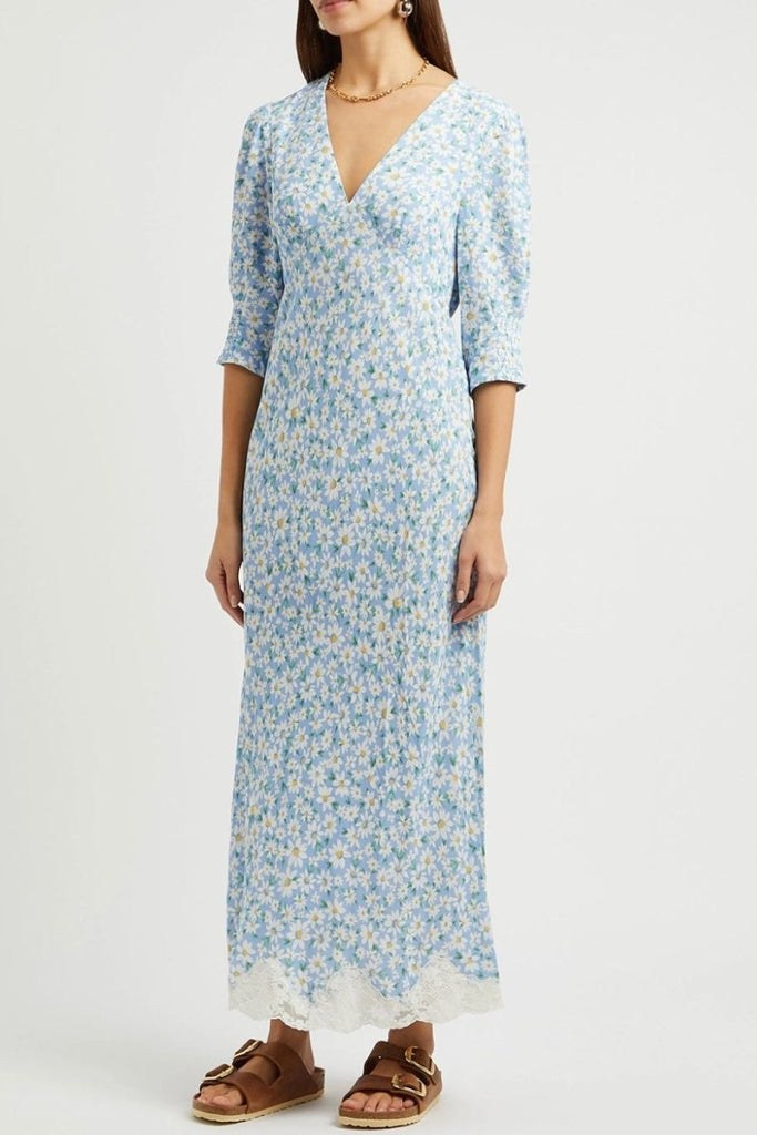 Rent RENT Rixo - Zadie (RRP £275) – designer dress hire in UK sizes 8–16 from One Hit Wonders