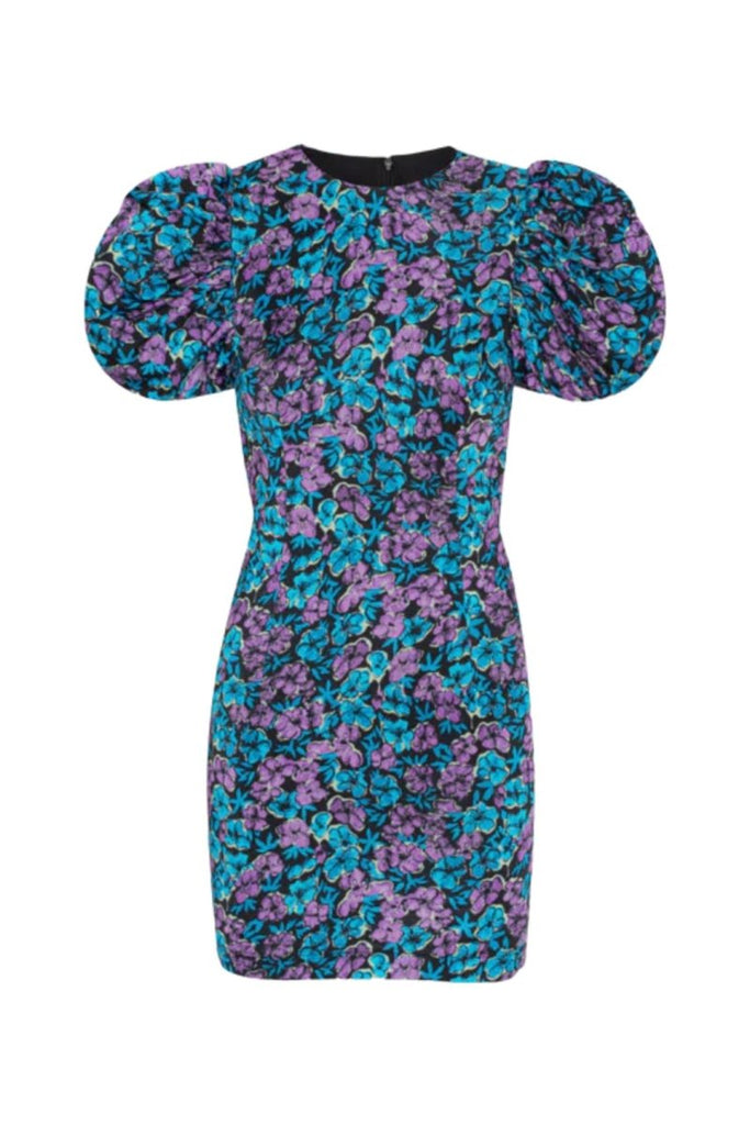 Rent RENT Rotate Ruby Satin Hyancinth Dress (RRP £250) – designer dress hire in UK sizes 8–16 from One Hit Wonders