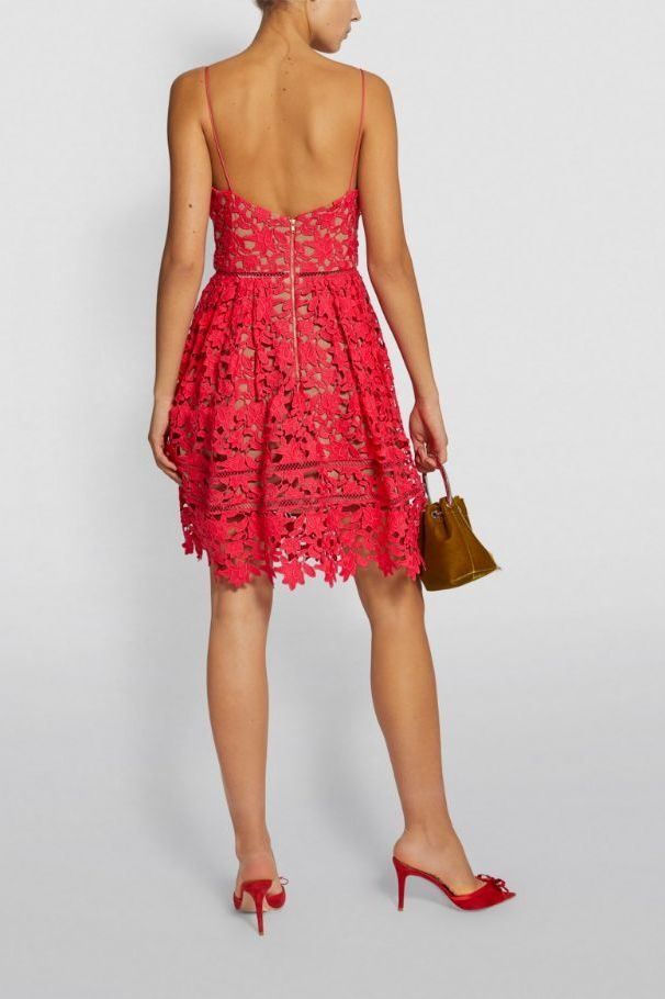 Rent RENT Self Portrait Azalea Mini Dress (RRP £270) – designer dress hire in UK sizes 8–16 from One Hit Wonders