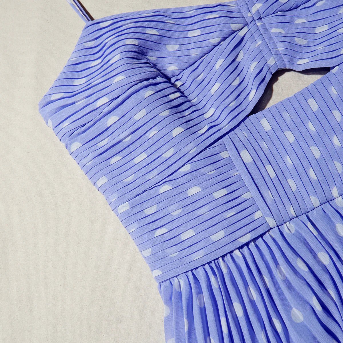 RENT Self Portrait Lilac Polka Dot Tiered Chiffon Midi Dress (RRP 370) | One Hit Wonders RENT Self Portrait Lilac Polka Dot Tiered Chiffon Midi Dress (RRP 370) | One Hit Wonders