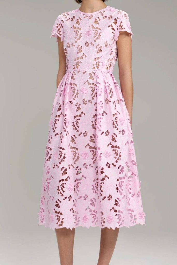 Rent RENT Self Portrait Peony Dress (RRP £380) – designer dress hire in UK sizes 8–16 from One Hit Wonders
