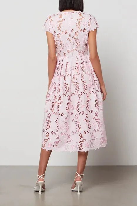 Rent RENT Self Portrait Peony Dress (RRP £380) – designer dress hire in UK sizes 8–16 from One Hit Wonders