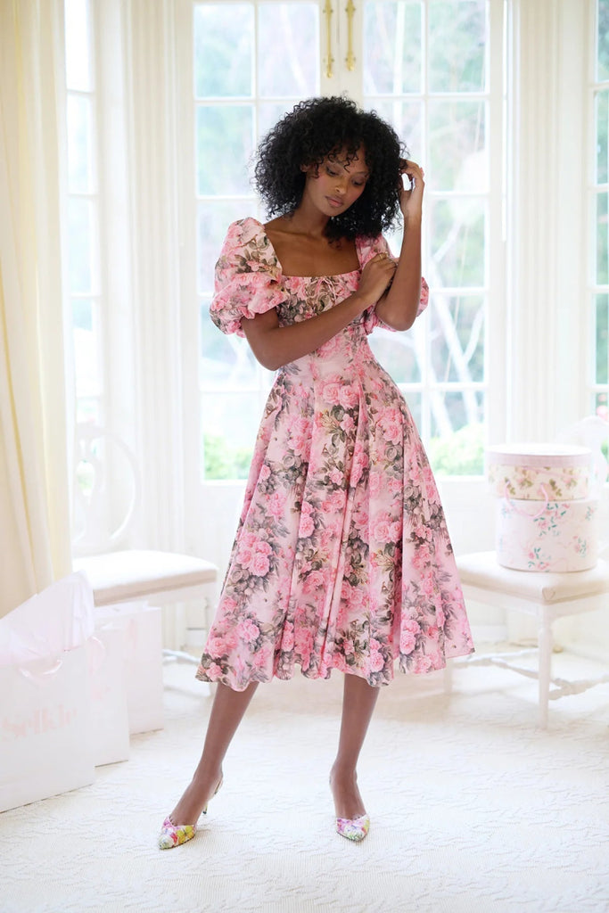 Rent RENT Selkie The Queen Bee Day Dress (RRP £249) – designer dress hire in UK sizes 8–16 from One Hit Wonders