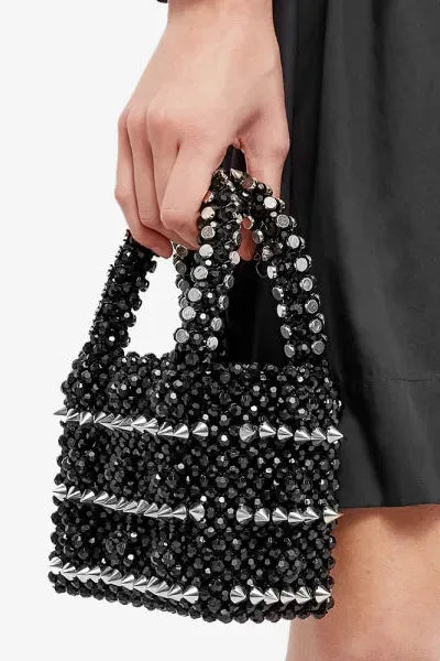 Rent RENT Shrimps Mini Antonia Bag (RRP £395) – designer dress hire in UK sizes 8–16 from One Hit Wonders