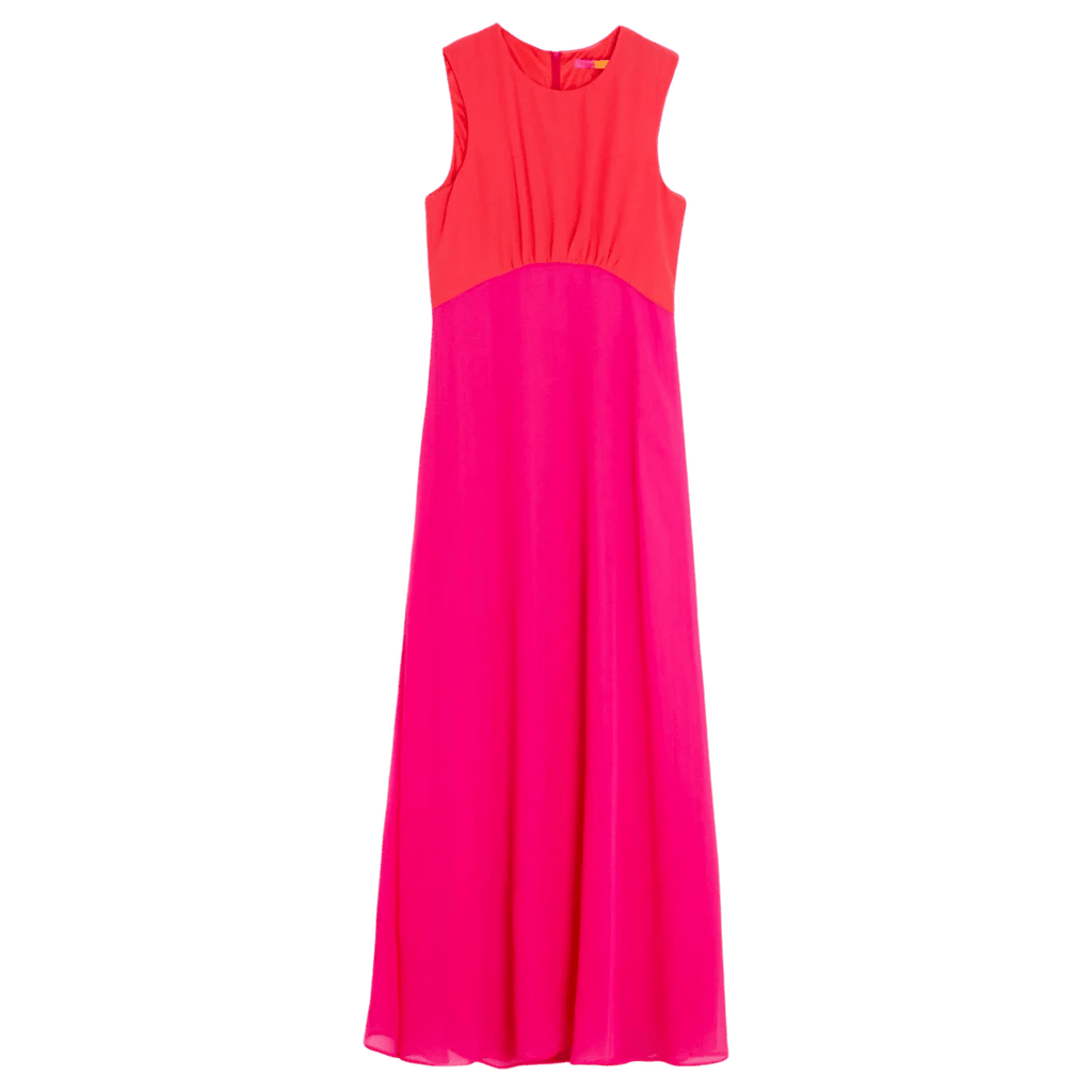Rent RENT Vilagallo Grazia Two Tone Dress (RRP £150) – designer dress hire in UK sizes 8–16 from One Hit Wonders