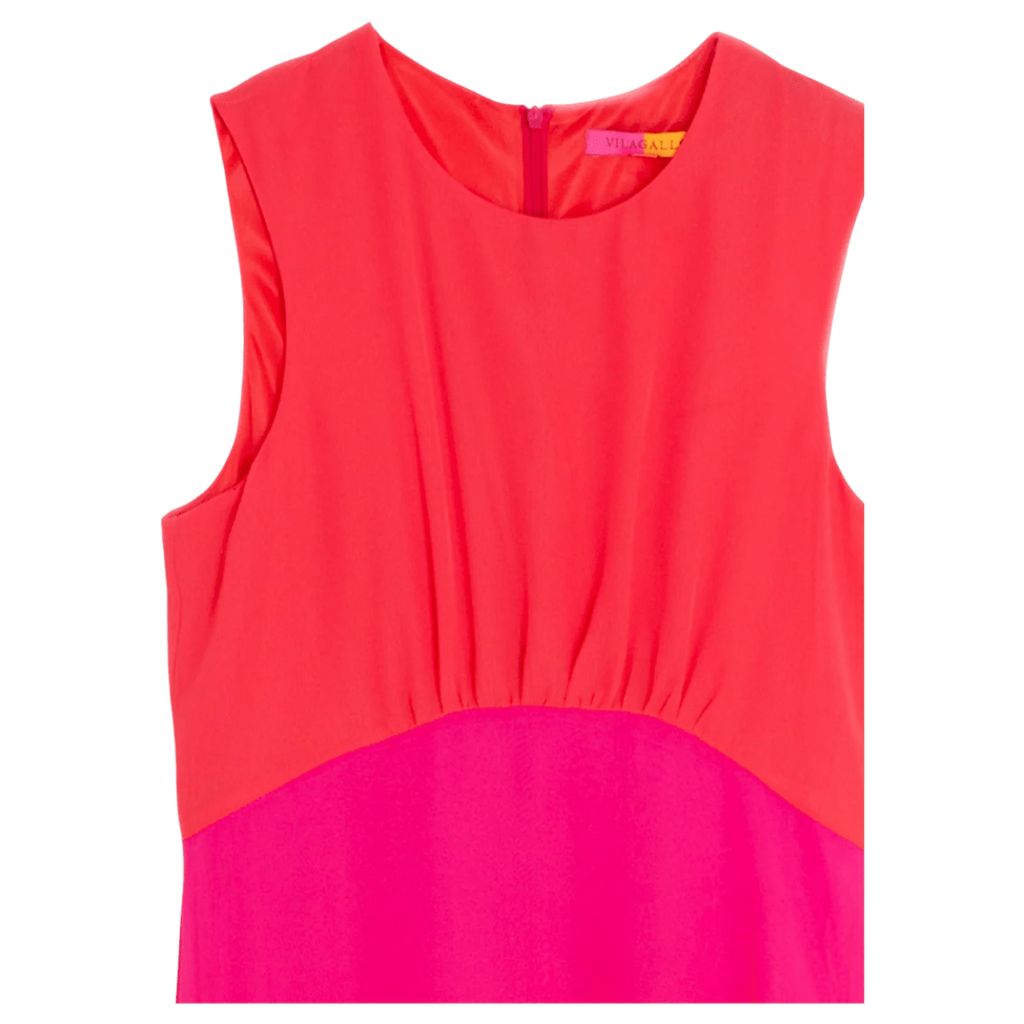 Rent RENT Vilagallo Grazia Two Tone Dress (RRP £150) – designer dress hire in UK sizes 8–16 from One Hit Wonders