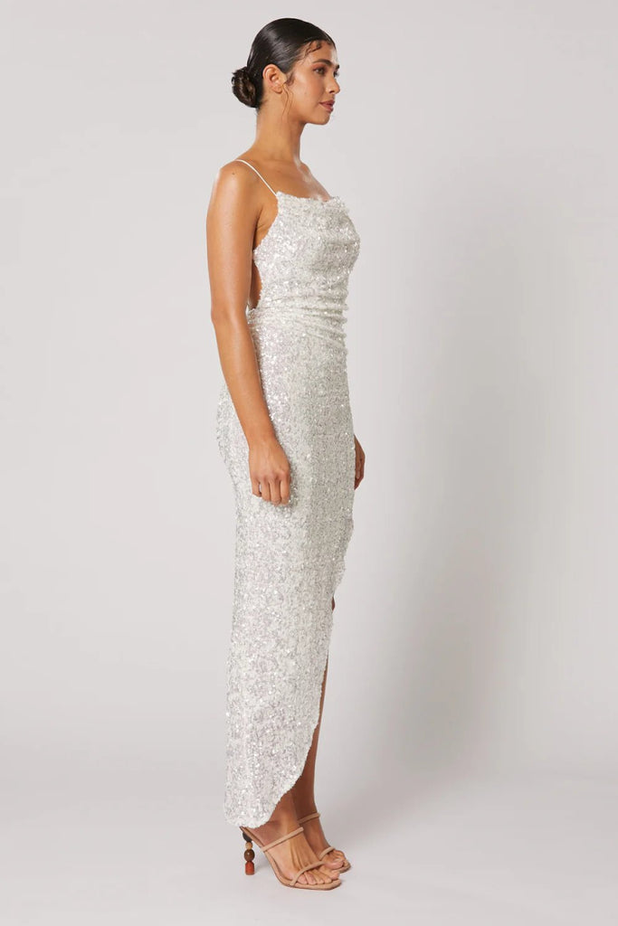 Rent RENT Winona Asha Asymmetrical Dress (RRP £315) – designer dress hire in UK sizes 8–16 from One Hit Wonders