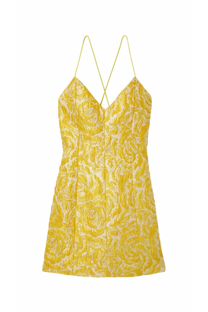 RENT Alice + Olivia Tayla Brocade Mini Dress (RRP £295) - Rent Now from One Hit Wonders