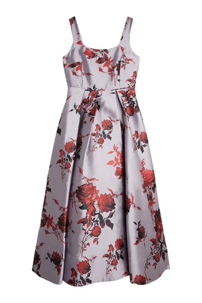 RENT Karen Millen Lydia Millen Floral Jacquard Corseted Woven Maxi Dress (RRP £229) - Rent Now from One Hit Wonders