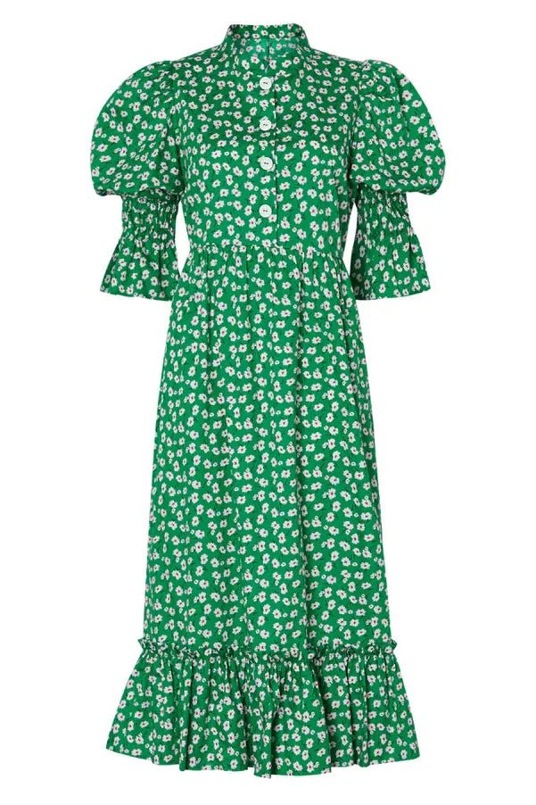 RENT Kitri Rosie Green Floral Dress (RRP £165) - Rent Now from One Hit Wonders