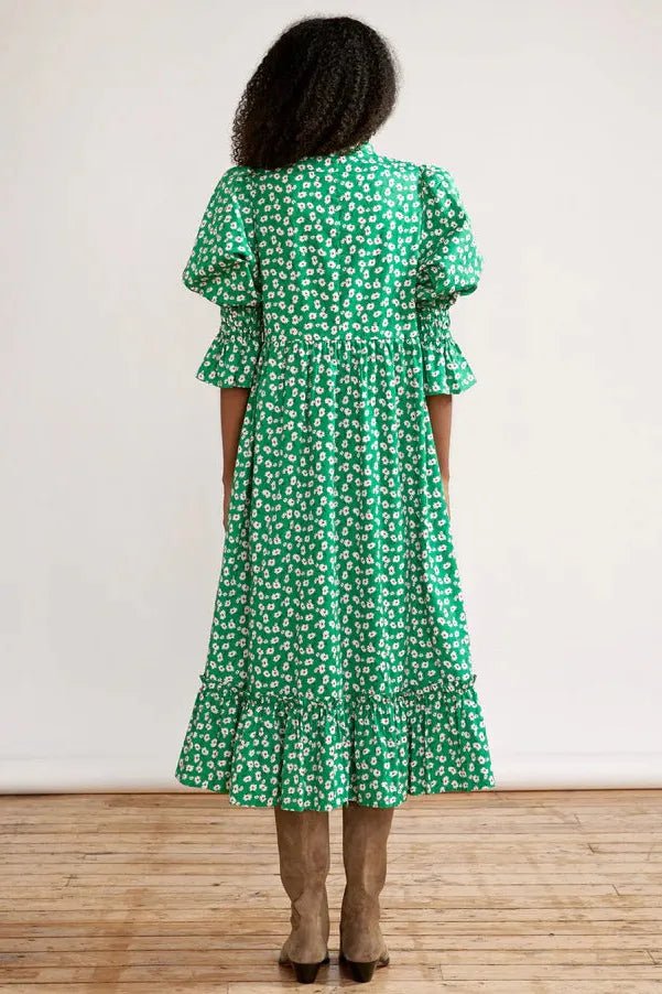 RENT Kitri Rosie Green Floral Dress (RRP £165) - Rent Now from One Hit Wonders