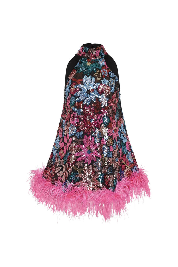 RENT Oasis Sequin Feather Mini (RRP £199) - Rent Now from One Hit Wonders