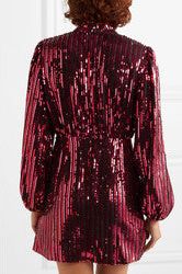 RENT Rixo Red Sequin Bell Sleeve Mini (RRP £295) - Rent Now from One Hit Wonders