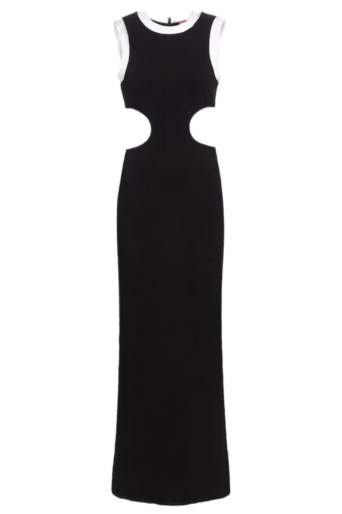 RENT Staud Dolce cutout jersey midi dress (RRP £231) - Rent Now from One Hit Wonders