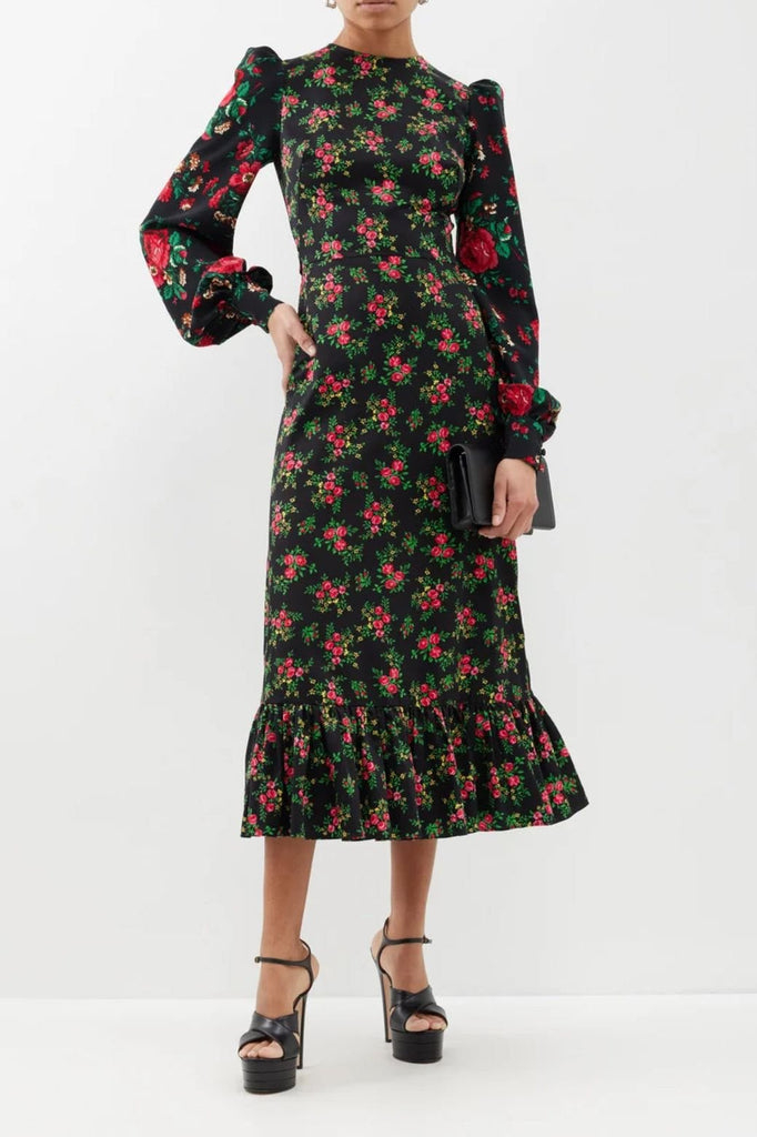 RENT The Vampire’s Wife Villanelle Floral Print Dress (RRP £750) - Rent Now from One Hit Wonders